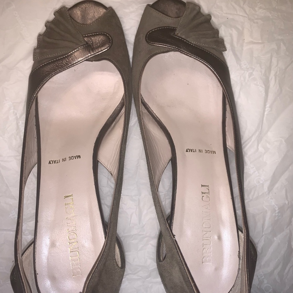 BRUNOMAGLI WORN WEDGES